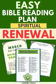 One-Year Bible Reading Plan