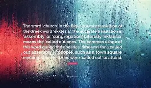 ek and kaleo in Greek