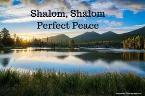 Biblical concept of Shalom