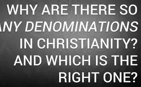 Christian denominations