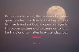 Sanctification Challenges