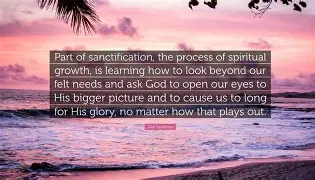 Sanctification Conclusion