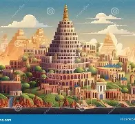 Tower of Babel Illustration