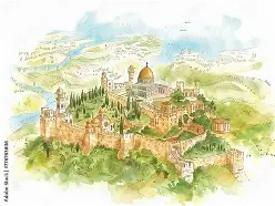 Holy Land Map