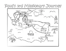 Mount Sinai where Paul traveled during his first journey
