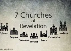 The seven churches in Revelation